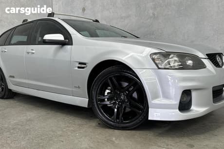 Silver 2010 Holden Commodore Sportswagon Ss
