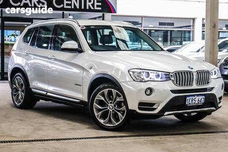 White 2015 BMW X3 Wagon Xdrive 20D