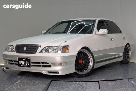 White 1996 Toyota CRESTA Sedan X100 EXCEED G 4SP AUTO RWD 4DR 3.0I