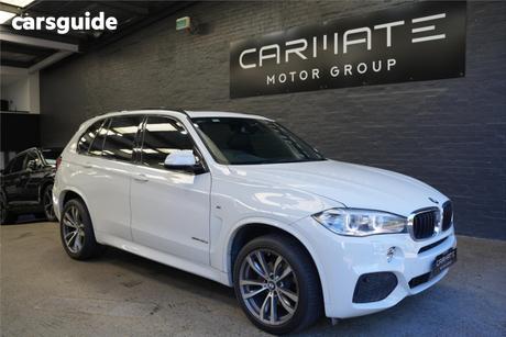 White 2018 BMW X5 Wagon Xdrive 30D