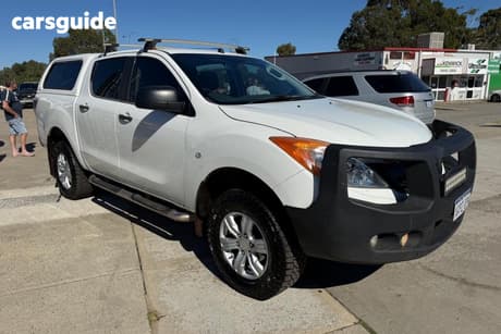 White 2015 Mazda BT-50 Dual Cab Utility Xt (4X2)