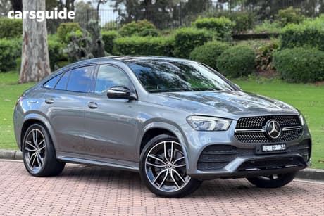 Grey 2022 Mercedes-Benz GLE450 Coupe 4Matic (Hybrid)