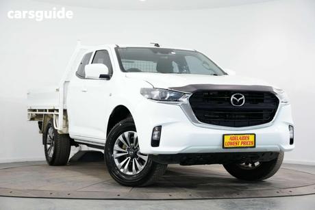 White 2021 Mazda BT-50 Freestyle Cab Chassis Xt (4X2)