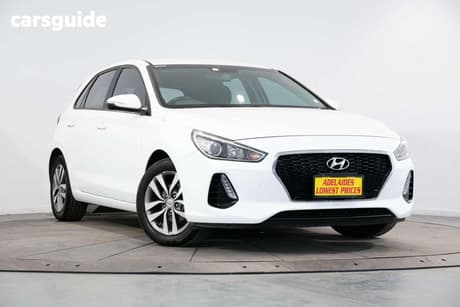 White 2020 Hyundai I30 Hatchback Active