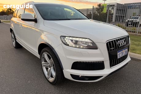 White 2014 Audi Q7 Wagon 3.0 Tdi Quattro