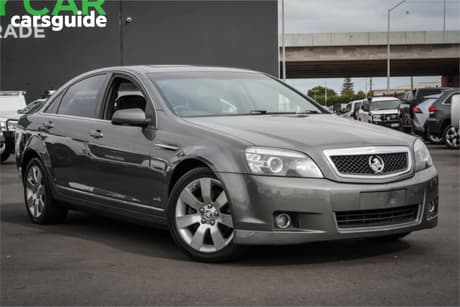 Grey 2012 Holden Caprice Sedan V