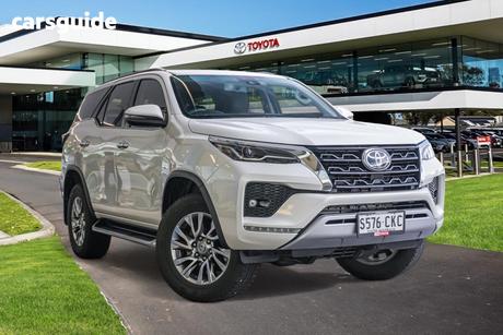 White 2021 Toyota Fortuner Wagon Crusade