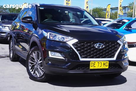 Black 2020 Hyundai Tucson Wagon Active X (2Wd) Black Int