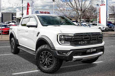 White 2023 Ford Ranger Double Cab Pick Up Raptor 3.0 (4X4)