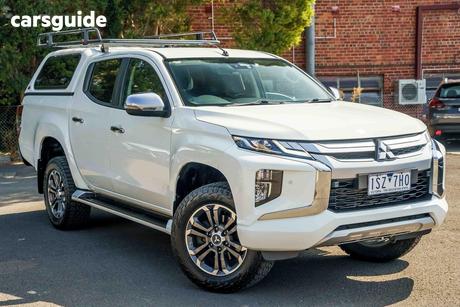 White 2020 Mitsubishi Triton Double Cab Pick Up Gls (4X4)