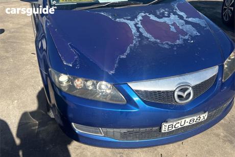 Blue 2006 Mazda 6 Sedan Classic