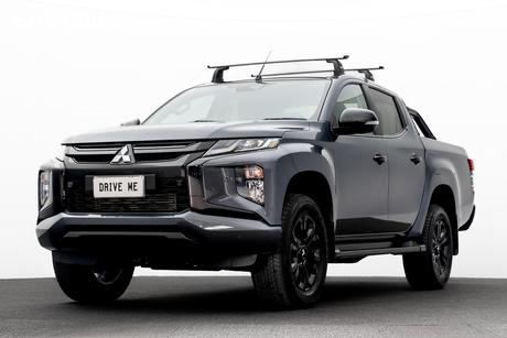Grey 2021 Mitsubishi Triton Double Cab Pick Up Gsr (4X4)