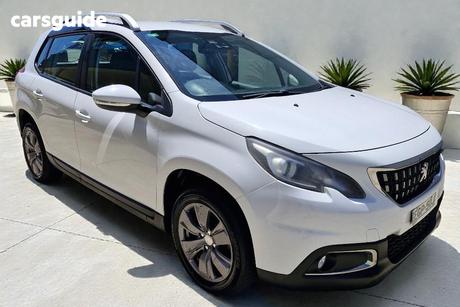 White 2018 Peugeot 2008 Wagon Active