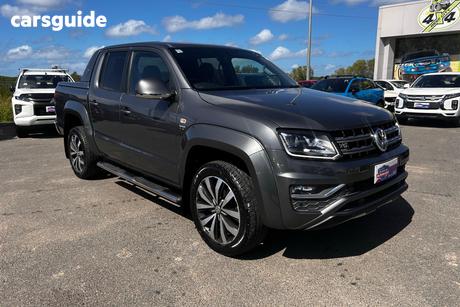 Grey 2020 Volkswagen Amarok Dual Cab Utility Tdi580 Aventura 4Motion