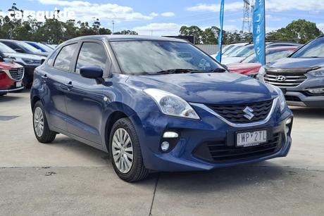 Blue 2022 Suzuki Baleno Hatchback Gl