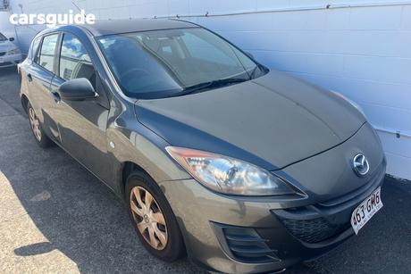 Grey 2009 Mazda 3 Hatchback Maxx