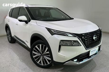 White 2022 Nissan X-Trail Wagon Ti-L (4Wd) E-Power (Hybrid)