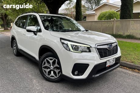 White 2019 Subaru Forester Wagon 2.5I (Awd)