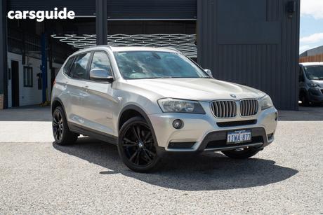Silver 2011 BMW X3 Wagon Xdrive 28I