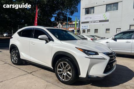 White 2017 Lexus NX300 Wagon Luxury (Fwd)