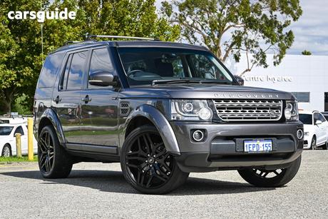 Grey 2014 Land Rover Discovery 4 Wagon 3.0 Tdv6