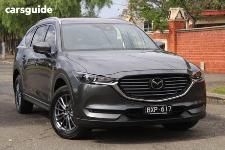 Grey 2022 Mazda CX-8 Wagon Touring (Awd)