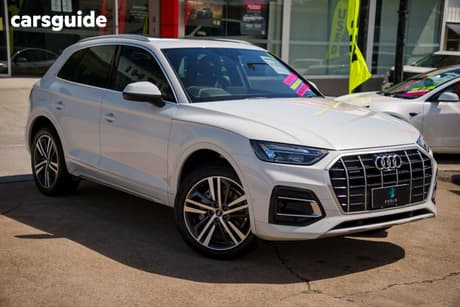 White 2023 Audi Q5 Wagon 35 Tdi Mhev