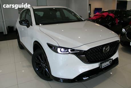 White 2025 Mazda CX-5 Wagon G35 Gt Sp Turbo (Awd)