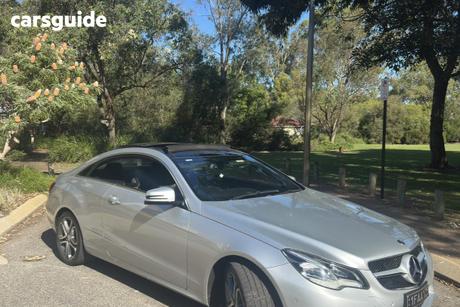 Silver 2014 Mercedes-Benz E200 Coupe