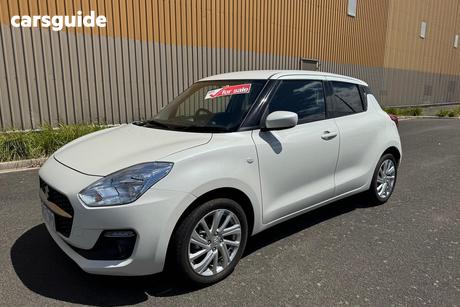 White 2023 Suzuki Swift Hatchback Gl Shadow