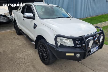 White 2011 Ford Ranger Super Cab Utility Xlt 3.2 Hi-Rider (4X2)