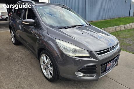 Grey 2013 Ford Kuga Wagon Titanium (Awd)