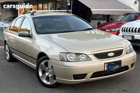 Gold 2005 Ford Falcon Sedan Xt