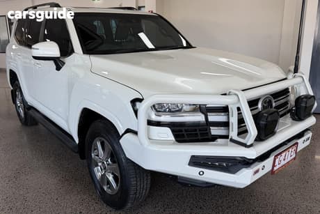White 2023 Toyota Landcruiser Wagon Lc300 Vx (4X4)