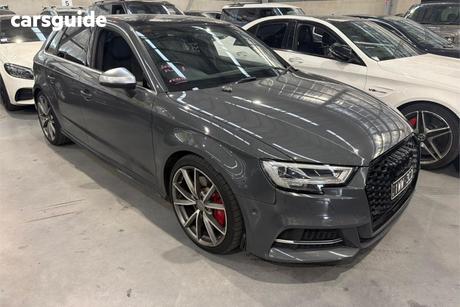 Grey 2018 Audi S3 Hatchback Sportback 2.0 Tfsi Quattro