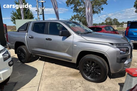 Silver 2025 Mitsubishi Triton Double Cab Pick Up Glx-R