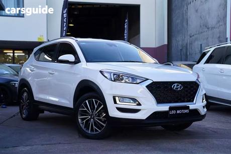 White 2020 Hyundai Tucson Wagon Active X (2Wd)