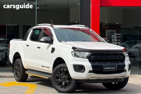 White 2022 Ford Ranger Double Cab Pick Up Wildtrak 2.0 (4X4)