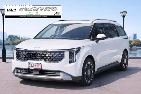 White 2024 Kia Carnival Wagon Gt-Line Lite