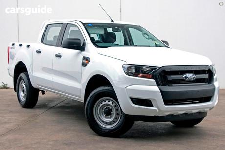 White 2017 Ford Ranger Crew Cab Pickup Xl 2.2 Hi-Rider (4X2)