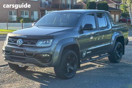 Grey 2022 Volkswagen Amarok Dual Cab Utility Tdi580 W580S 4Motion