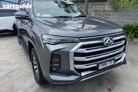 Grey 2023 LDV T60 Double Cab Utility Max Pro (4X4)