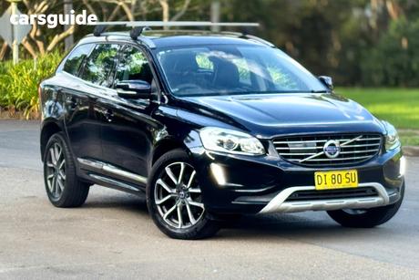 Blue 2017 Volvo XC60 Wagon D4 Luxury