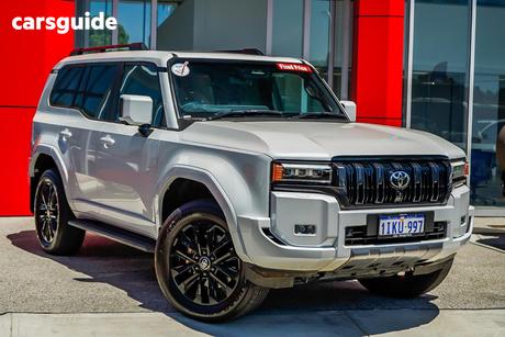 White 2024 Toyota Landcruiser Prado Wagon Kakadu