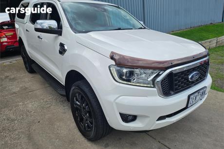 White 2021 Ford Ranger Double Cab Pick Up Xlt 2.0 (4X4)