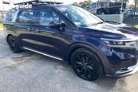 Blue 2020 Kia Carnival Wagon Platinum