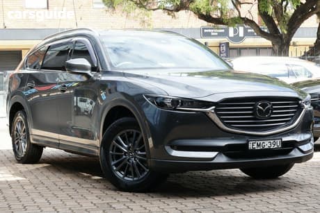 Grey 2020 Mazda CX-8 Wagon Touring (Awd)