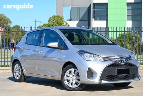 Silver 2016 Toyota Yaris Hatchback Ascent