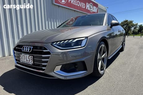 Grey 2020 Audi A4 Sedan 35 Tfsi S Line Mhev