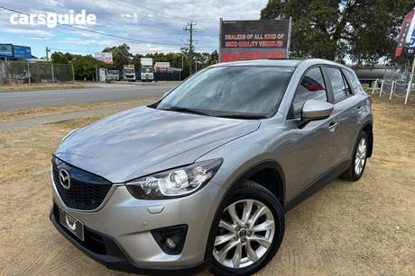 Silver 2014 Mazda CX-5 Wagon Grand Tourer (4X4)